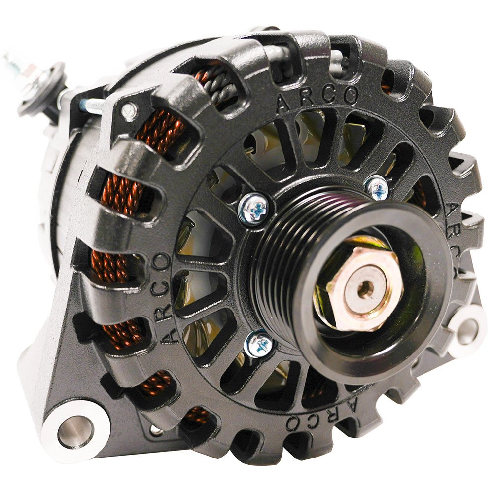 ARCO Marine Zeus A275L N62 Alternator w/Clutch Pulley Terminal Block - Life Raft Professionals