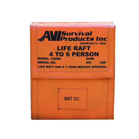 Aviation Part 91 Rental Life Raft for 4 Person - Life Raft Professionals