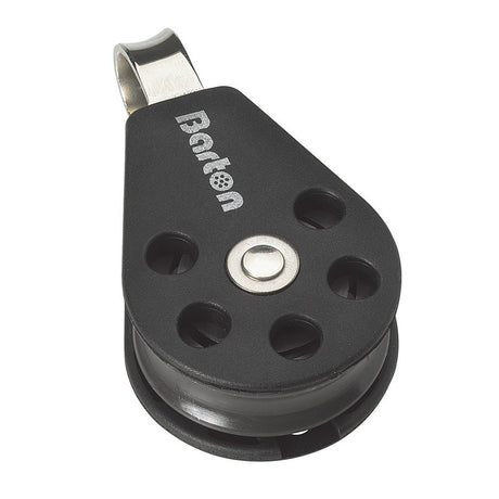 Barton Marine Size 3 45mm Plain Bearing Pulley Block Single With Fixed Eye - Life Raft Professionals