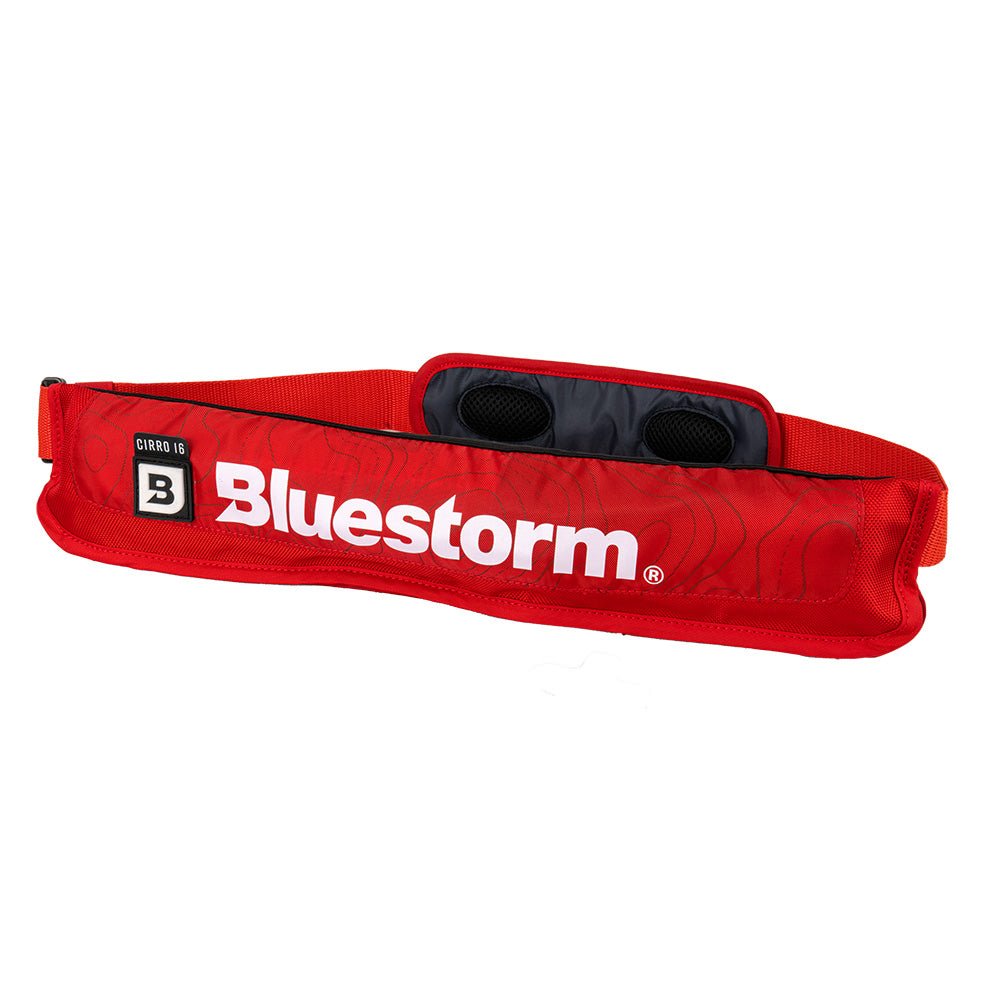 Bluestorm Cirro 16 Manual Inflatable Belt Pack - Nitro Red - Life Raft Professionals