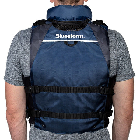 Bluestorm Classic Adult Fishing Life Jacket - Deep Blue - 2XL/3XL - Life Raft Professionals