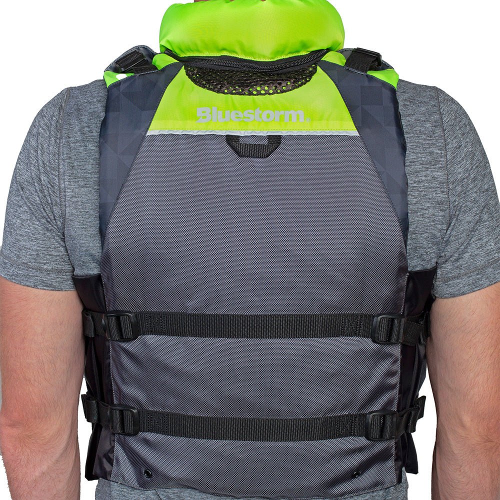 Bluestorm Classic Adult Fishing Life Jacket - Hi-Vis - S/M - Life Raft Professionals