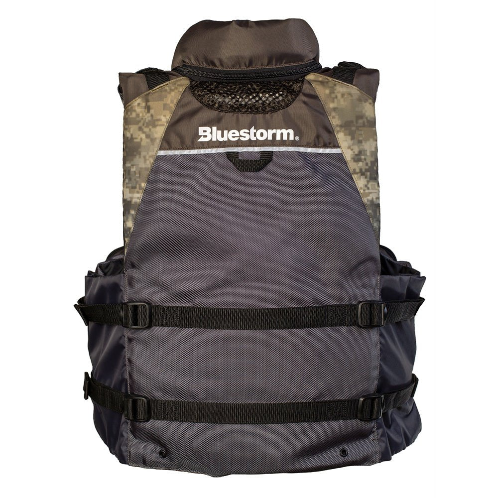 Bluestorm Classic Adult Fishing Life Jacket - Legendary Driftwood - 2XL/3XL - Life Raft Professionals