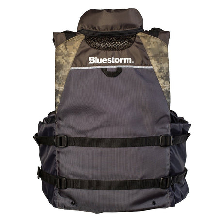 Bluestorm Classic Adult Fishing Life Jacket - Legendary Driftwood - L/XL - Life Raft Professionals