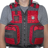 Bluestorm Classic Adult Fishing Life Jacket - Nitro Red - 2XL/3XL - Life Raft Professionals