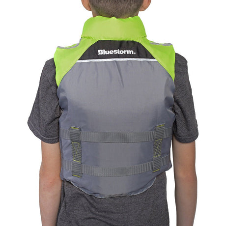 Bluestorm Classic Youth Fishing Life Jacket - Hi-Vis - Life Raft Professionals