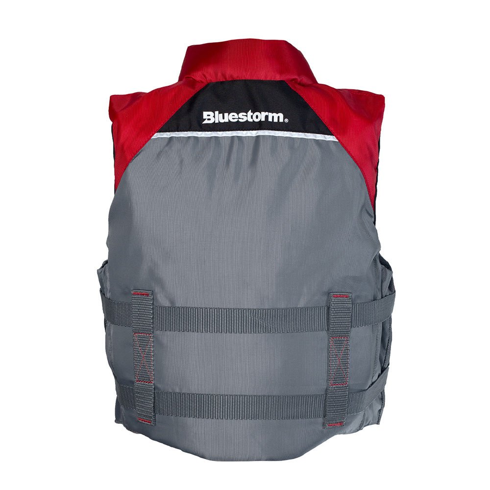 Bluestorm Classic Youth Fishing Life Jacket - Nitro Red - Life Raft Professionals