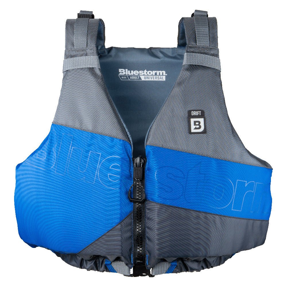 Bluestorm Drift Adult Universal Paddling Vest - Deep Blue - Life Raft Professionals