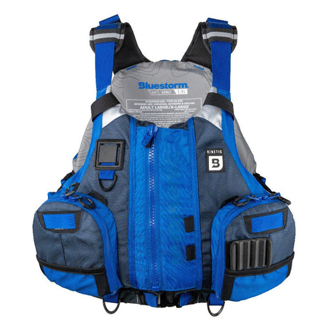 Bluestorm Kinetic Kayak Fishing Vest - Deep Blue - 2XL/3XL - Life Raft Professionals