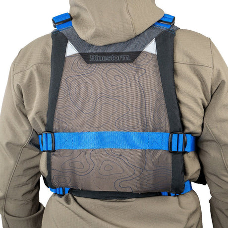 Bluestorm Motive Kayak Fishing Vest - Deep Blue - 2XL/3XL - Life Raft Professionals