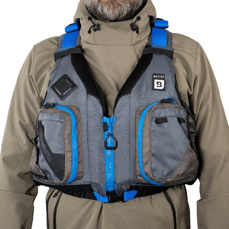 Bluestorm Motive Kayak Fishing Vest - Deep Blue - 2XL/3XL - Life Raft Professionals