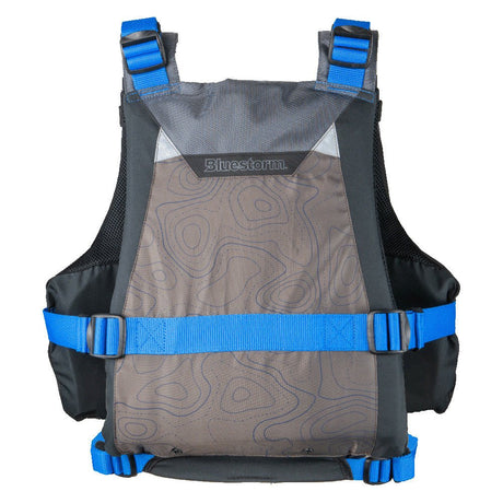 Bluestorm Motive Kayak Fishing Vest - Deep Blue - 2XL/3XL - Life Raft Professionals