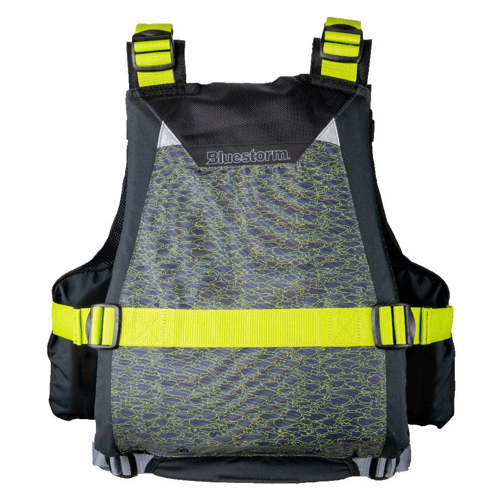 Bluestorm Motive Kayak Fishing Vest - Hi-Vis - 2XL/3XL - Life Raft Professionals