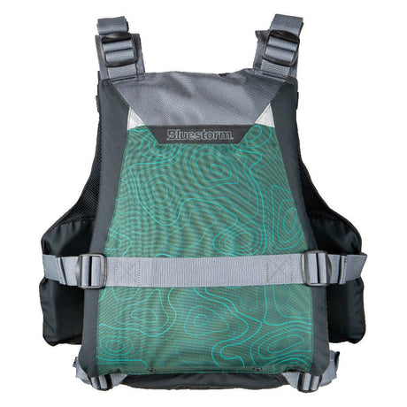 Bluestorm Motive Kayak Fishing Vest - Hunter Green - S/M - Life Raft Professionals