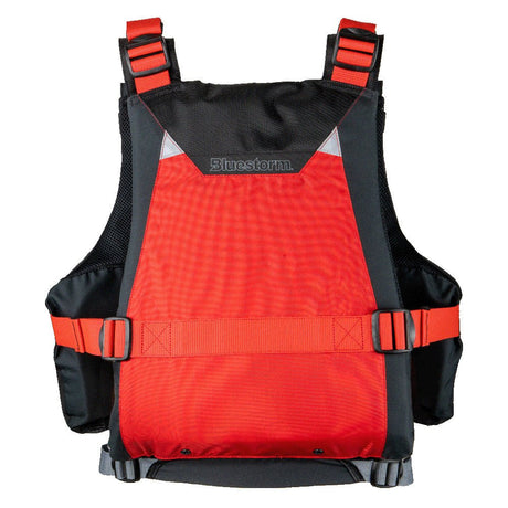 Bluestorm Motive Kayak Fishing Vest - Nitro Red - 2XL/3XL - Life Raft Professionals