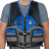 Bluestorm Sportsman Adult Mesh Fishing Life Jacket - Deep Blue - 2XL/3XL - Life Raft Professionals