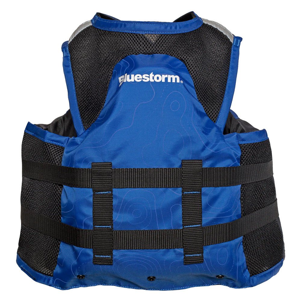 Bluestorm Sportsman Youth Mesh Fishing Life Jacket - Deep Blue - Life Raft Professionals