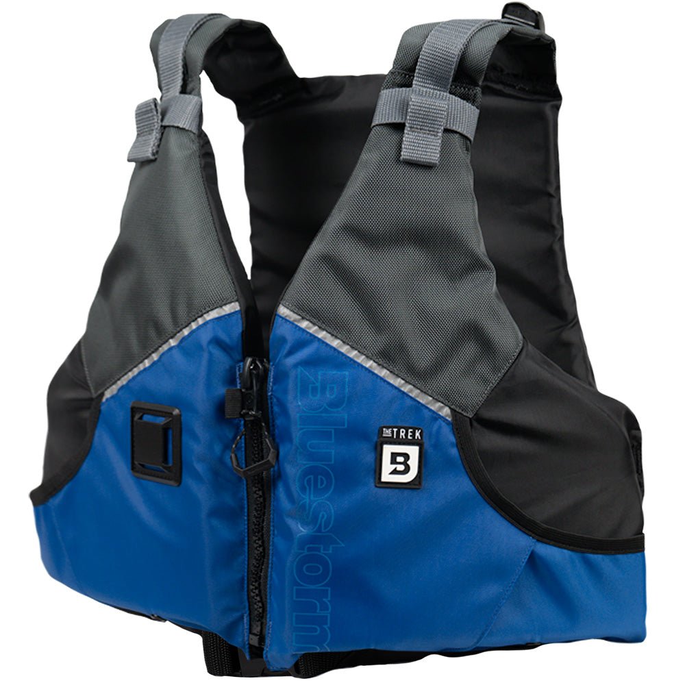 Bluestorm Trek Adult Universal Paddling Vest - Deep Blue - Life Raft Professionals