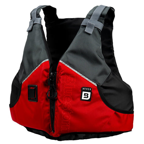 Bluestorm Trek Adult Universal Paddling Vest - Nitro Red - Life Raft Professionals