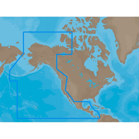 C-MAP MAX NA-M035 - Pacific Coast & Central - SD Card - Life Raft Professionals