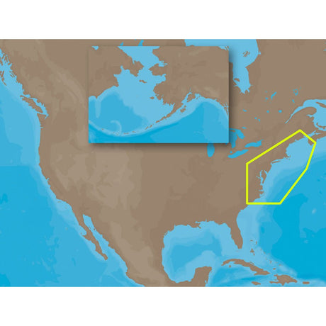 C - MAP MAX NA - M320 - Passamaquoddy Bay ME - NC: Bathy - C - Card - Life Raft Professionals