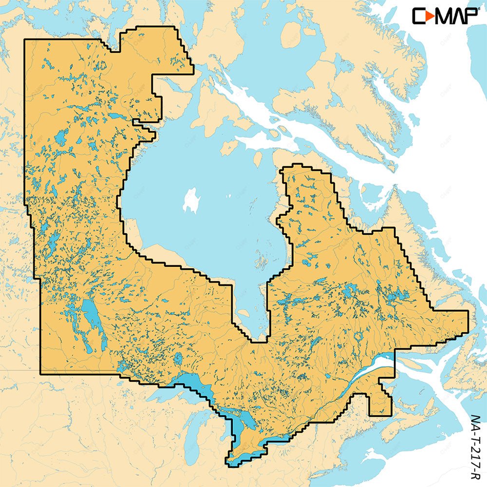 C-MAP REVEAL X - Canada Lakes Insight East HD - Life Raft Professionals