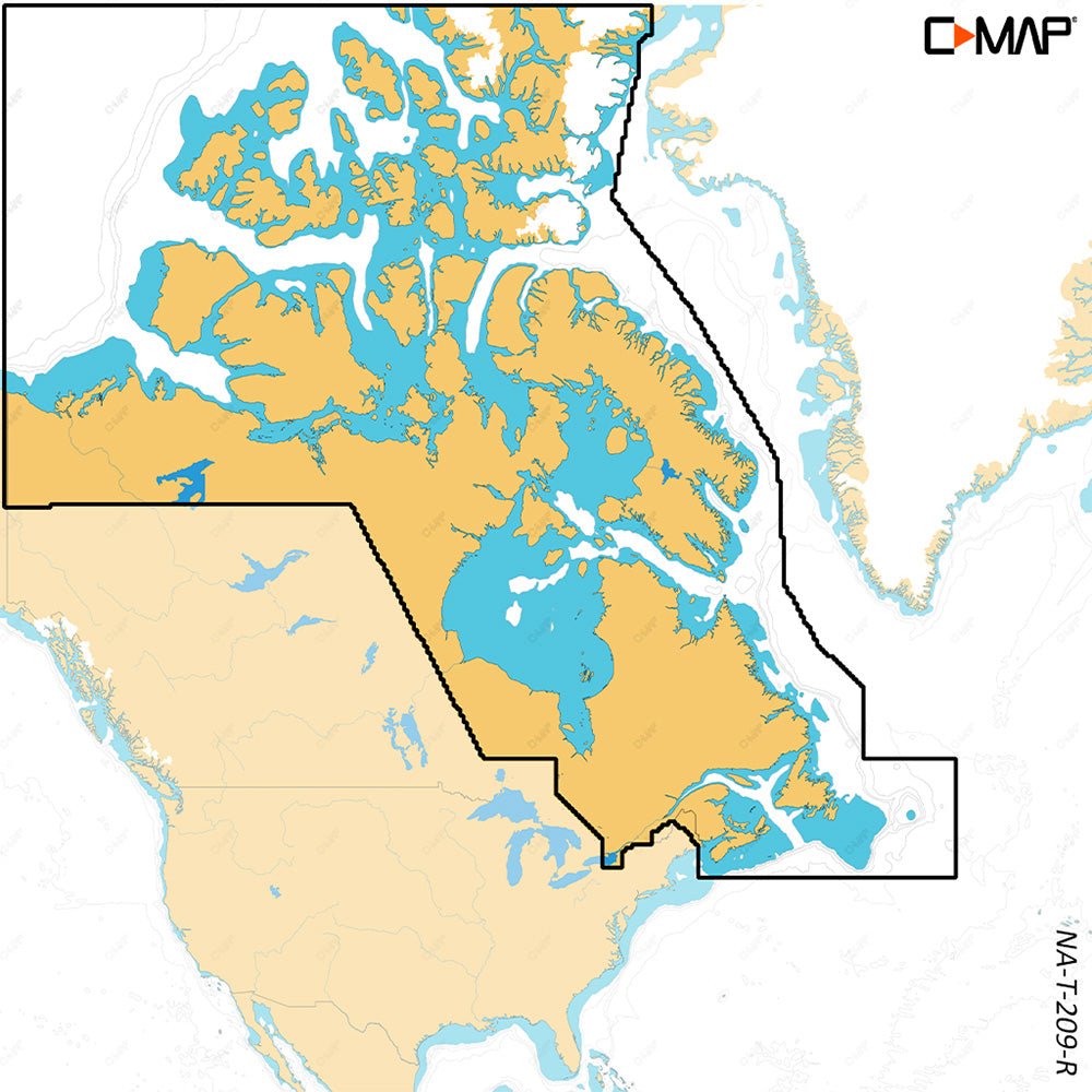 C-MAP REVEAL X - Canada North East - Life Raft Professionals