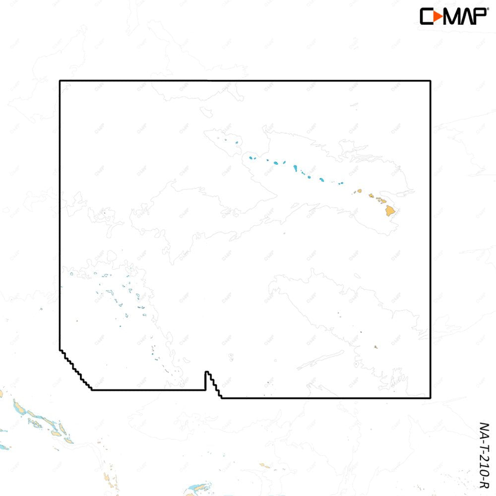 C-MAP REVEAL X - Hawaii Marshall Islands French Polynesia - Life Raft Professionals