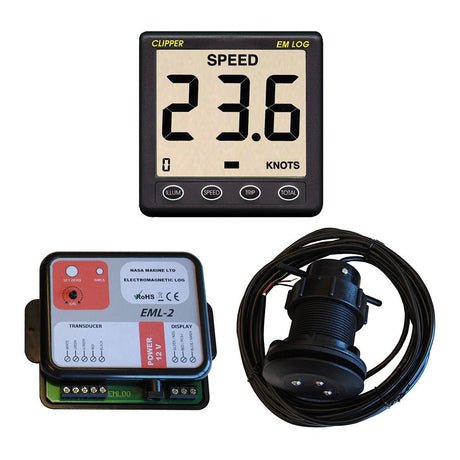 Clipper Electromagnetic 2 Speed Log Display Data Box Electromagnetic Log - Life Raft Professionals