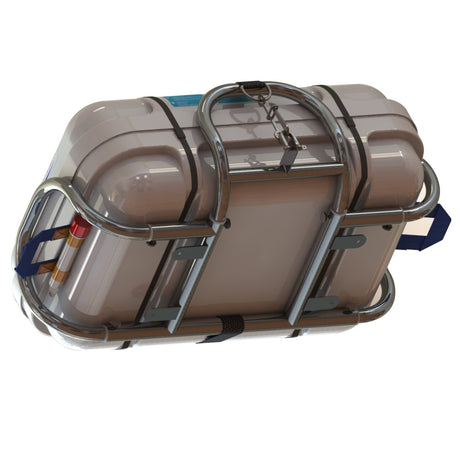 Datrex Adjustable Horizontal Stainless Steel Cradle - Life Raft Professionals