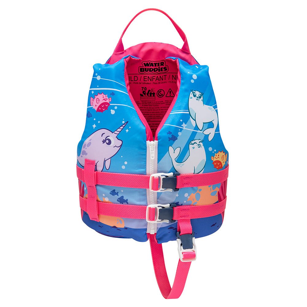 Full Throttle Child Water Buddies Life Vest - Octopus - 30 - 50lbs Type III - Life Raft Professionals