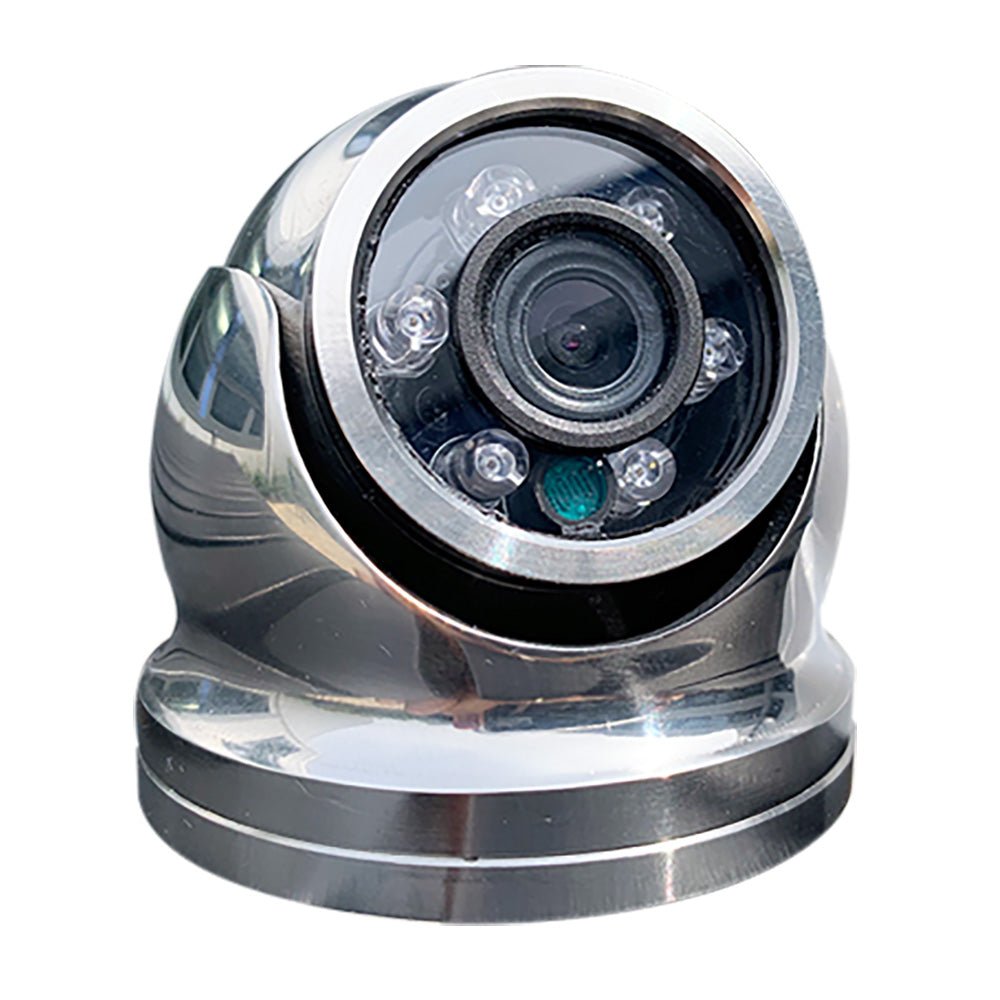 Iris Hi - Resolution Analog Mini Dome Camera - 316 Stainless Steel - CVBS - TVI - Life Raft Professionals