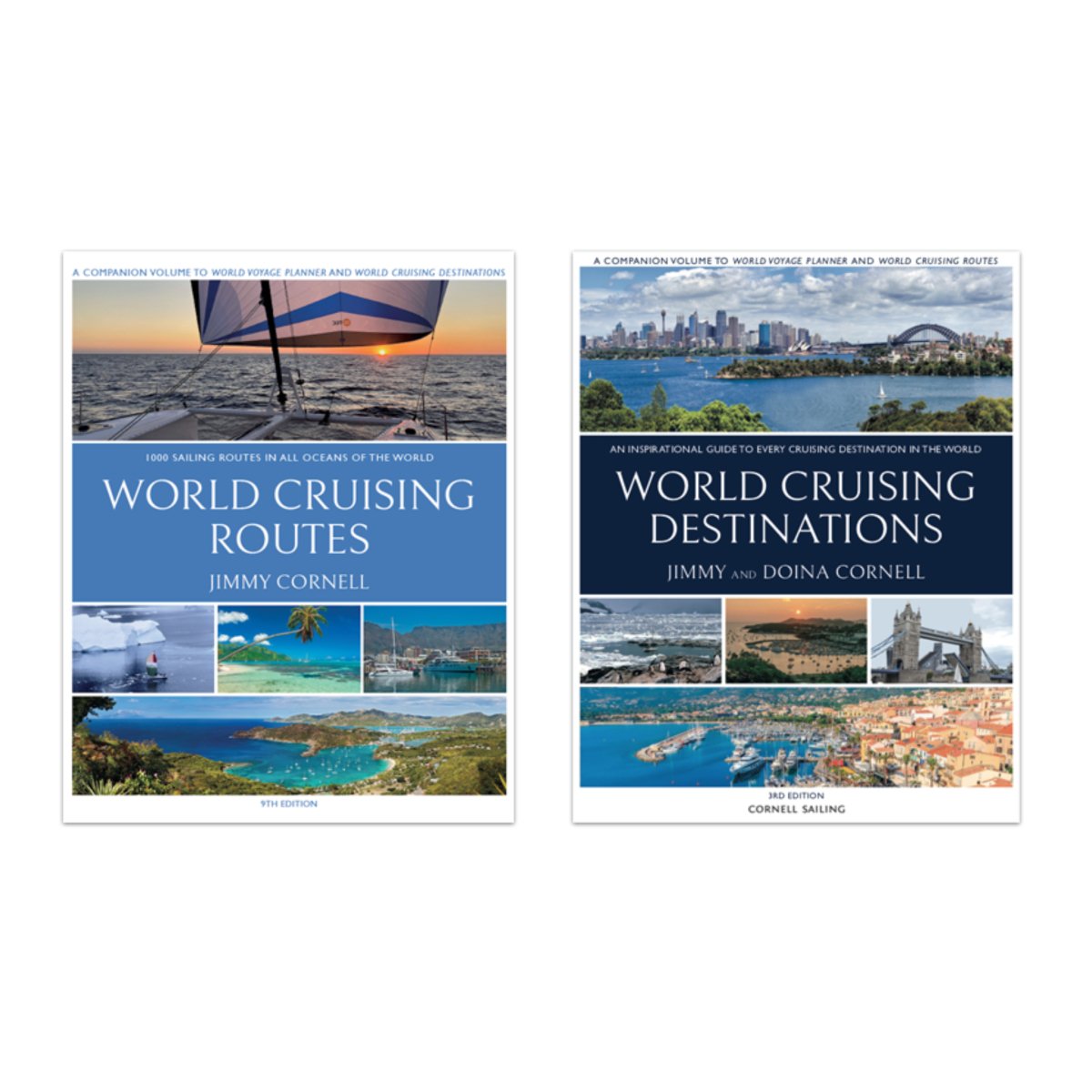 Jimmy Cornell 2 - PACK (includes Destinations & Routes) - Life Raft Professionals