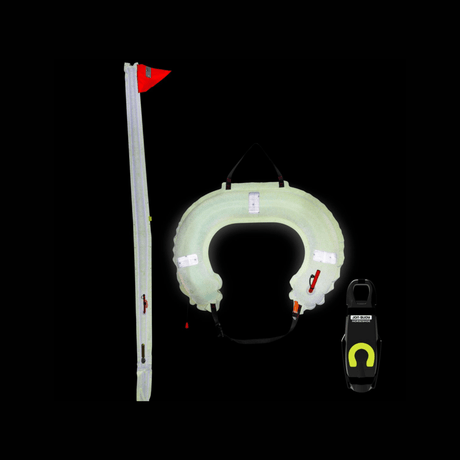 Jon Buoy Danbuoy & Horseshoe Combo Glo Lite - Life Raft Professionals