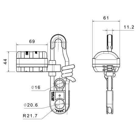 LALIZAS Hydrostatic Release Unit for Liferafts, SOLAS/MED/USCG - Life Raft Professionals