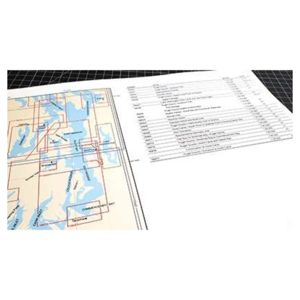 Long Island Sound Chart Atlas (12 x 18 spiral - bound) - Life Raft Professionals