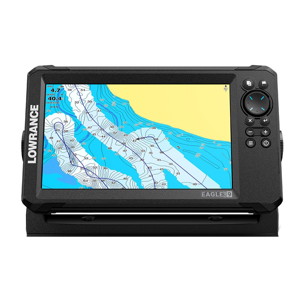 Lowrance Eagle Eye 9 Live w/T/M Transducer C - MAP DISCOVER Chart - Life Raft Professionals