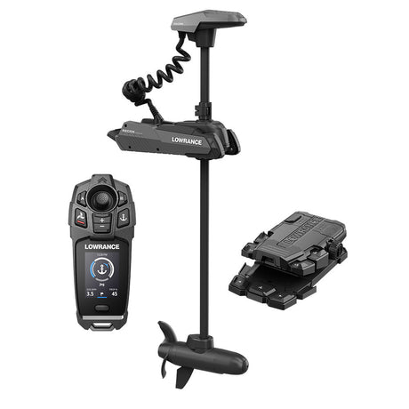 Lowrance Recon FW 48" Trolling Motor - Includes Freesteer Joystick Remote, Wireless Foot Pedal HDI Nosecone - Life Raft Professionals