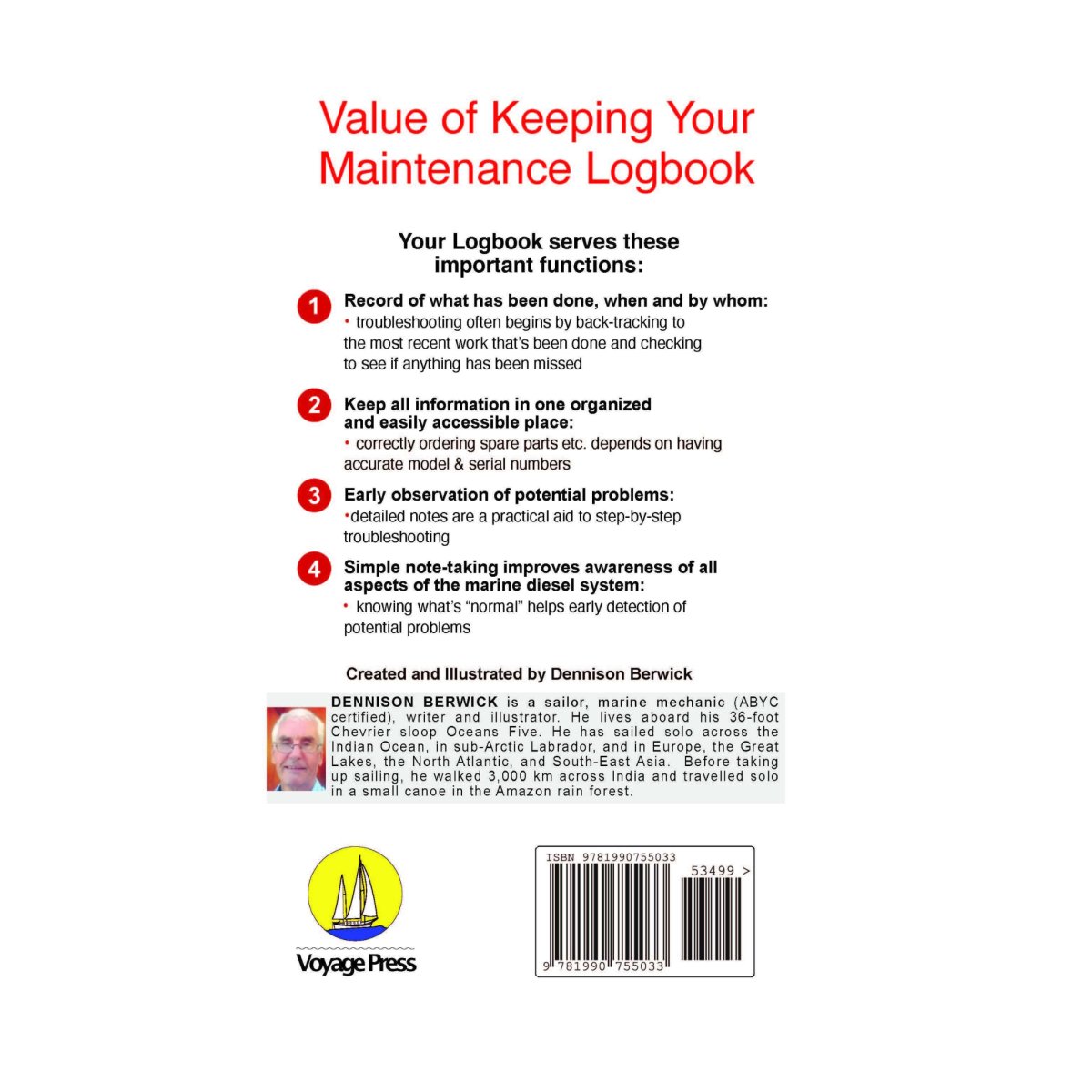 Maintenance Logbook - Twin Engine Installations - Life Raft Professionals