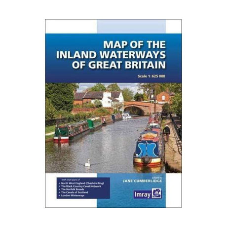 Map of the Inland Waterways of Great Britain - Life Raft Professionals