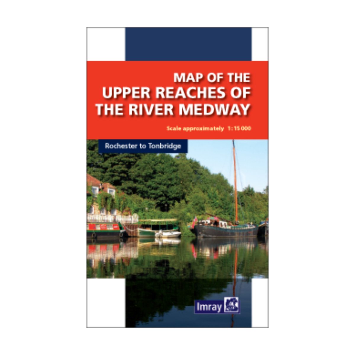 Map of the Upper Reaches of The River Medway - Life Raft Professionals