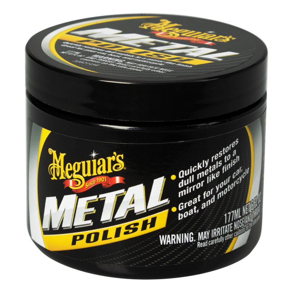 Meguiar's Metal Polish - 6oz - Life Raft Professionals