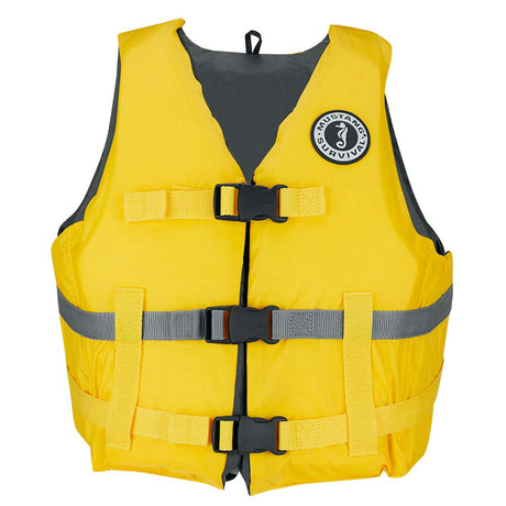 Mustang Livery Foam Vest - Yellow - XL/XXL - Life Raft Professionals