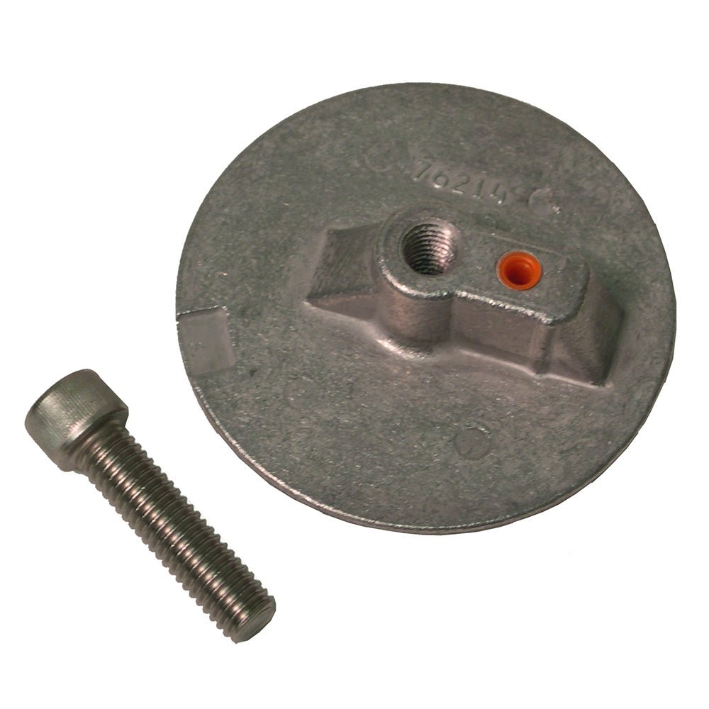 Performance Metals Flat Trim Tab Anode - Aluminum - Life Raft Professionals