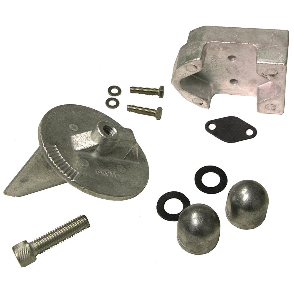 Performance Metals Mercruiser Alpha 1 Gen 1 Complete Anode Kit (No Power Steering) - Aluminum - Life Raft Professionals