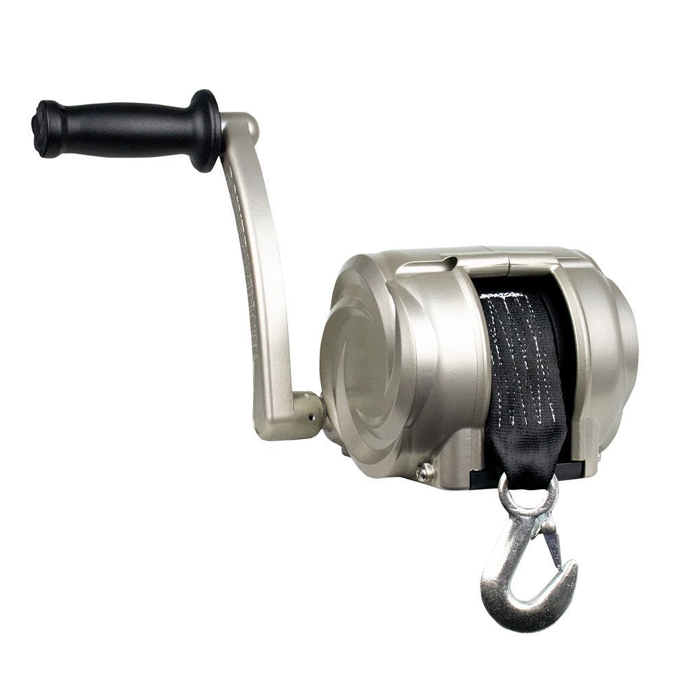 Powerwinch 2000 Series Manual Winch - 2,000lbs Max Pull - Life Raft Professionals