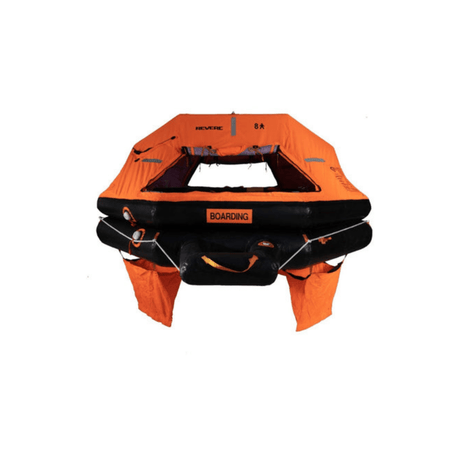 Revere USCG/SOLAS Ellipse Life Raft, 6 - 25 Person - Life Raft Professionals