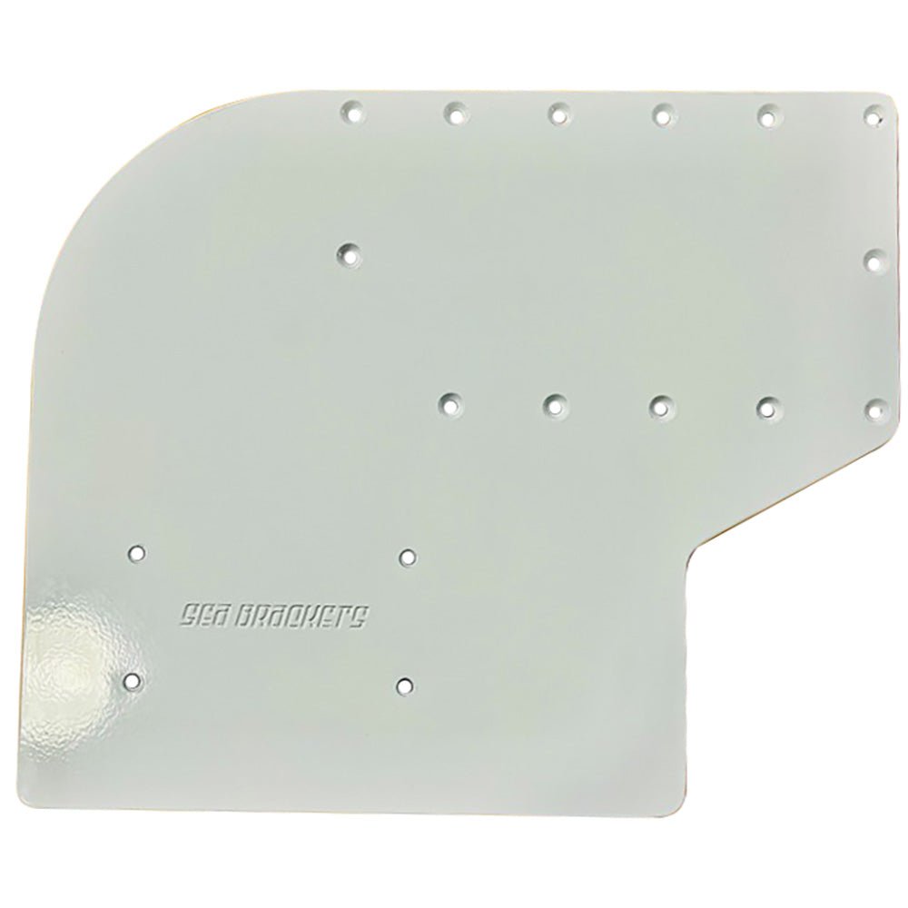 Sea Brackets Large Offset Trolling Motor Plate f/Garmins Kraken - Life Raft Professionals