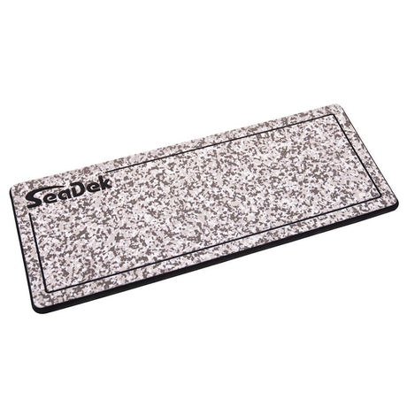 SeaDek 16 x 39" 20mm Dual Density Large Helm Pad w/SeaDek Logo - Brushed Texture - Snow Camo/Black (406.4mm x 990.6mm x 20mm) - Life Raft Professionals