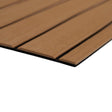 SeaDek 40" x 80" 6mm Teak Full Sheet - Brushed Texture - Brown/Black (1016mm x 2032mm x 6mm) - Life Raft Professionals